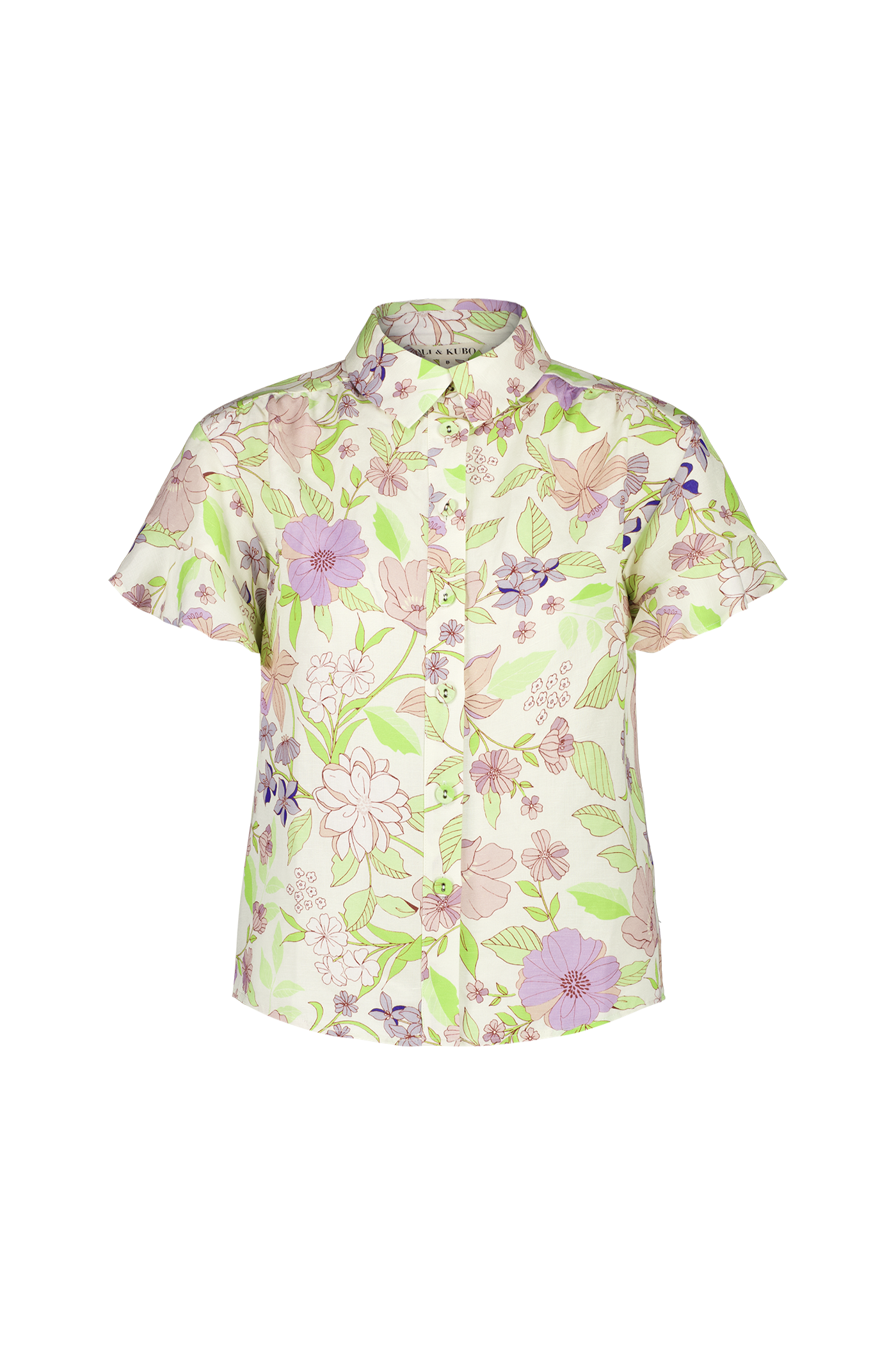 womens linen printed shirt