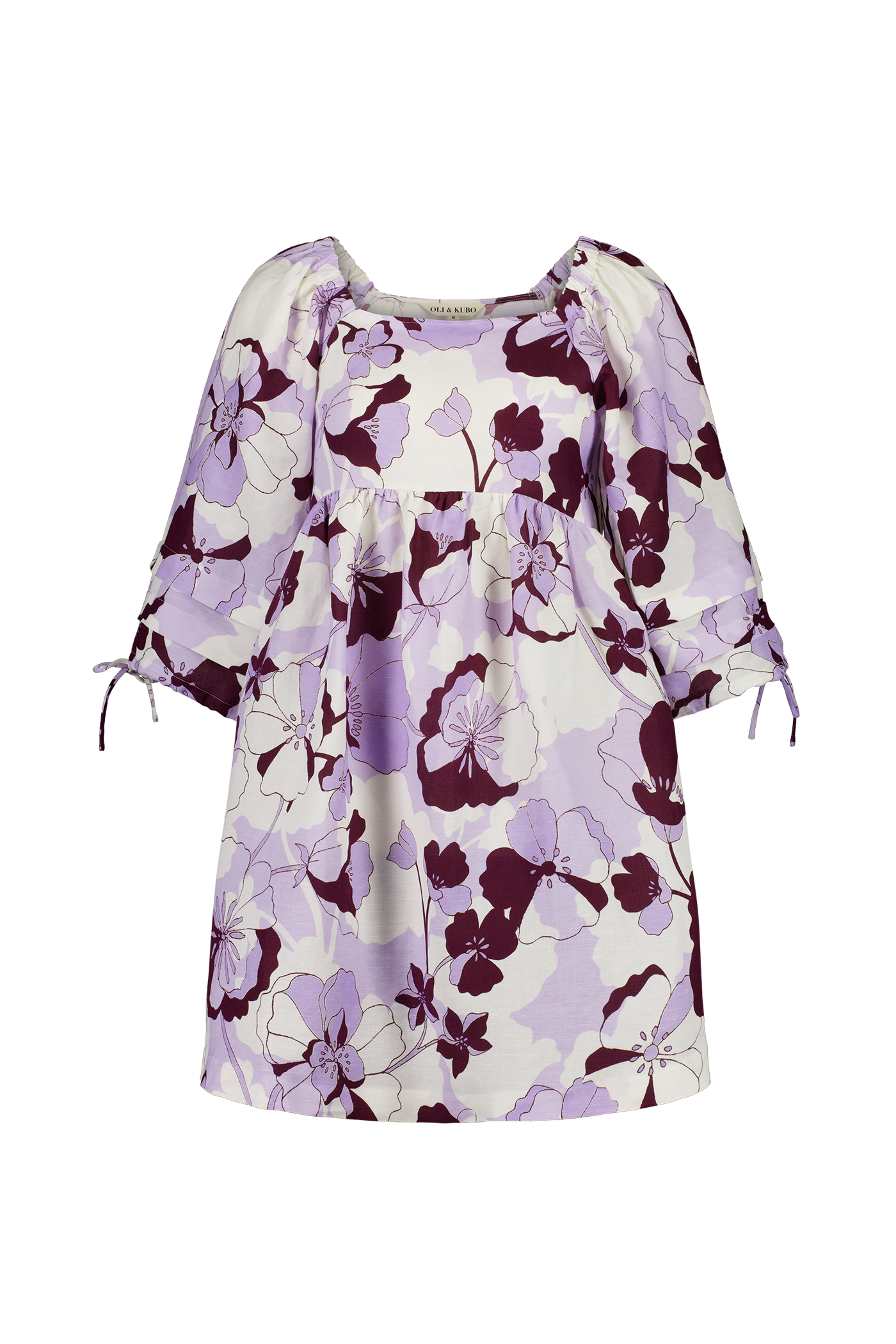 womens linen smock dress