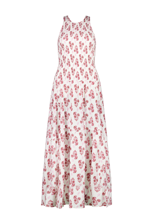 Lilly Floral Linen Dress