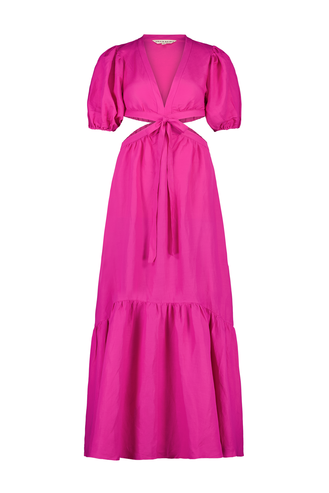 womens pink maxi dress