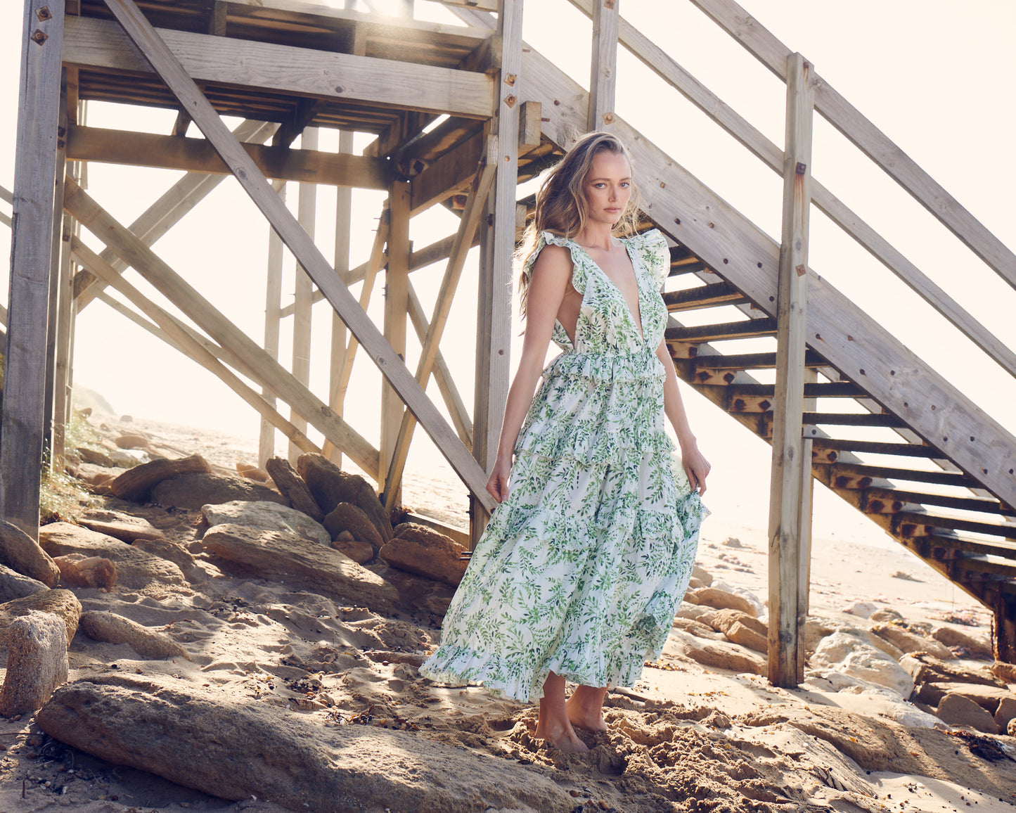 Tropicana Floral Maxi Dress