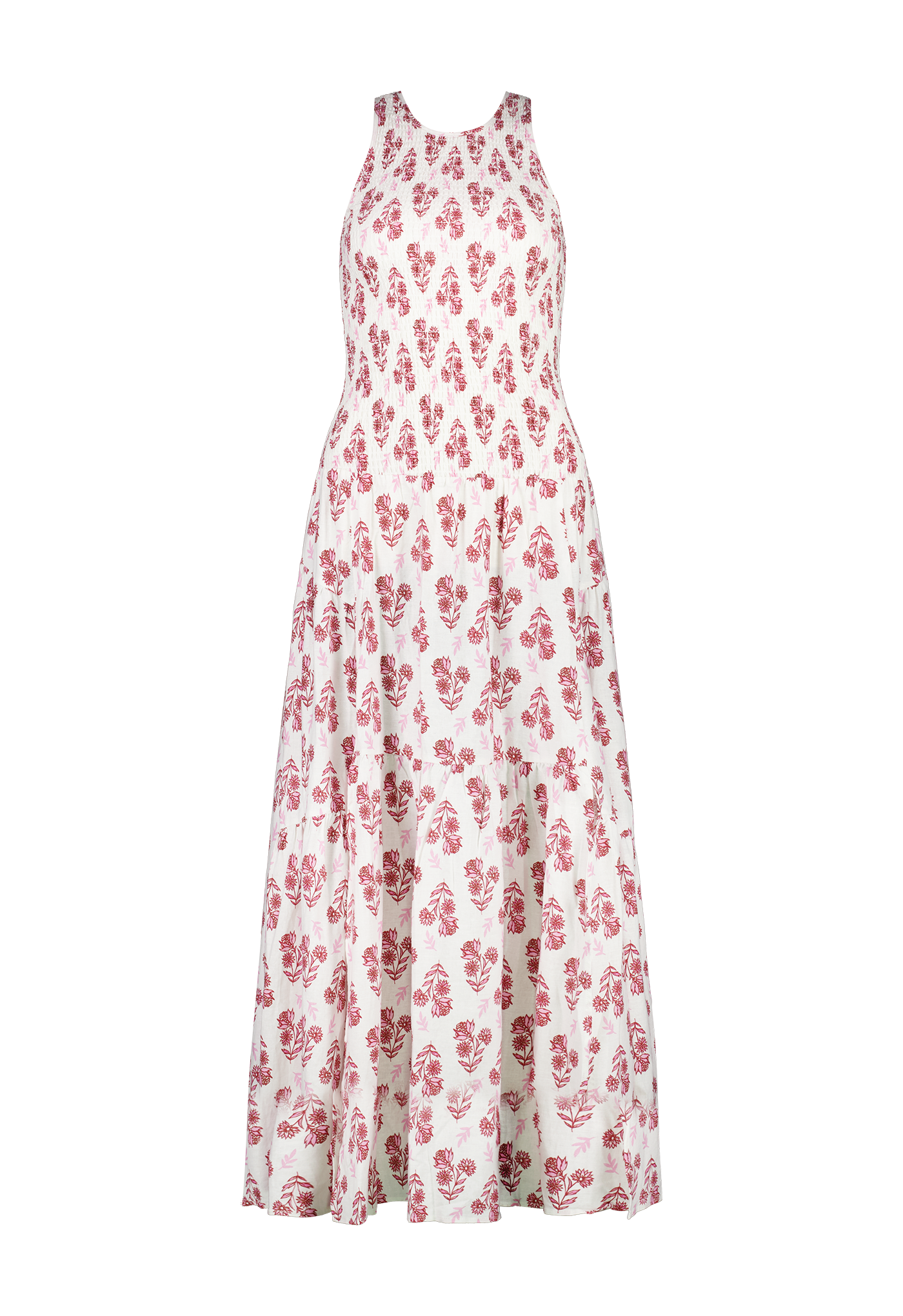 Lilly Floral Linen Dress