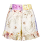 womens shorts with ruffle hem