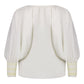 boho long sleeve white linen cotton top