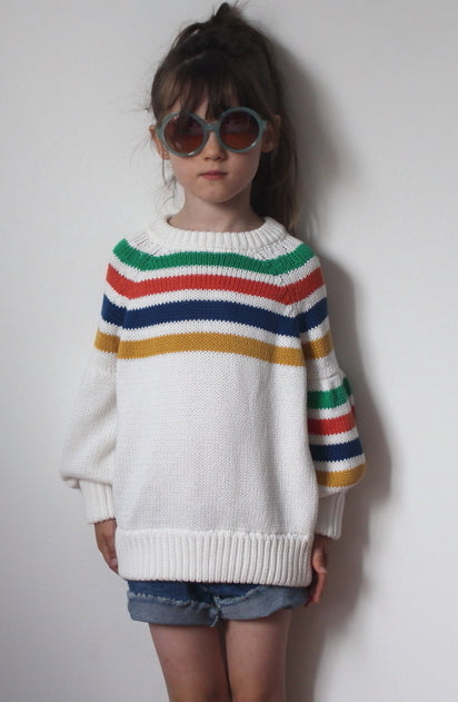 Rainbow Cotton Jumper Kids