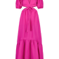 womens pink maxi dress 