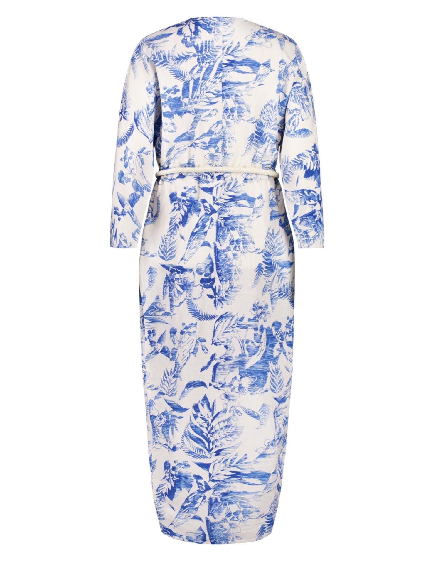 Kimono style dress with long sleeve holiday beach bar dress